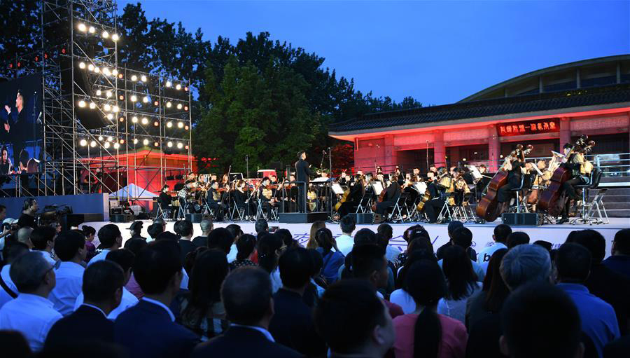 音乐会舞台音响设计，兵马俑博物馆“奇迹之夜”