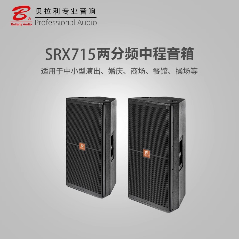 SRX715单15寸两分频全频音箱